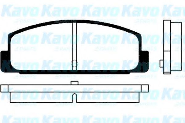 KAVO PARTS BP-4534 Тормозные колодки для MAZDA 323 F/P VI (Мазда 323 ф/п vи) KAVO PARTS BP-4534 Тормозные колодки для MAZDA 323 F/P VI (Мазда 323 ф/п vи)