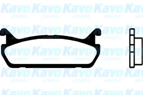 KAVO PARTS BP-4536 Тормозные колодки для MAZDA 323 F/P VI (Мазда 323 ф/п vи) KAVO PARTS BP-4536 Тормозные колодки для MAZDA 323 F/P VI (Мазда 323 ф/п vи)
