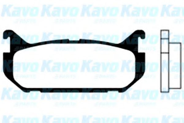 KAVO PARTS BP-4540 Тормозные колодки для MAZDA EUNOS 500 (Мазда Эунос 500) KAVO PARTS BP-4540 Тормозные колодки для MAZDA EUNOS 500 (Мазда Эунос 500)