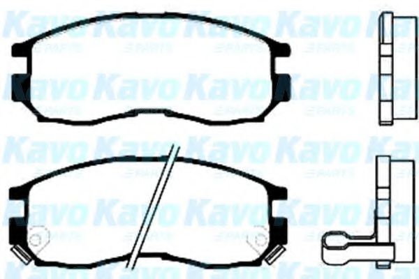KAVO PARTS BP-5510 Тормозные колодки для MITSUBISHI ETERNA IV (Митсубиши/митсубиси Этэрна иv) KAVO PARTS BP-5510 Тормозные колодки для MITSUBISHI ETERNA IV (Митсубиши/митсубиси Этэрна иv)