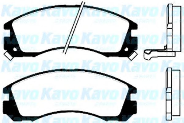 KAVO PARTS BP-5511 Тормозные колодки для MITSUBISHI CHALLENGER (Митсубиши/митсубиси Чаллэнгэр) KAVO PARTS BP-5511 Тормозные колодки для MITSUBISHI CHALLENGER (Митсубиши/митсубиси Чаллэнгэр)