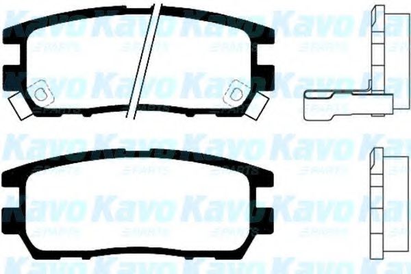 KAVO PARTS BP-5513 Тормозные колодки для MITSUBISHI CHALLENGER (Митсубиши/митсубиси Чаллэнгэр) KAVO PARTS BP-5513 Тормозные колодки для MITSUBISHI CHALLENGER (Митсубиши/митсубиси Чаллэнгэр)