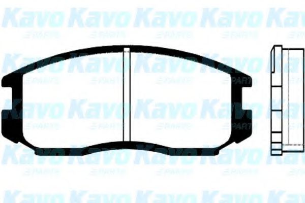 KAVO PARTS BP-5514 Тормозные колодки для MITSUBISHI LANCER IV (Митсубиши/митсубиси Ланcэр иv) KAVO PARTS BP-5514 Тормозные колодки для MITSUBISHI LANCER IV (Митсубиши/митсубиси Ланcэр иv)