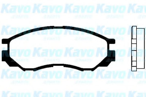 KAVO PARTS BP-5518 Тормозные колодки для CHEVROLET VERANEIO (Шевроле Vэранэио) KAVO PARTS BP-5518 Тормозные колодки для CHEVROLET VERANEIO (Шевроле Vэранэио)