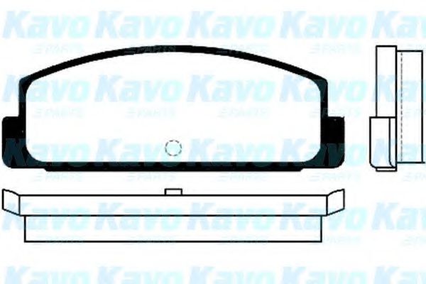 KAVO PARTS BP-5520 Тормозные колодки для MITSUBISHI STARION (Митсубиши/митсубиси Старион) KAVO PARTS BP-5520 Тормозные колодки для MITSUBISHI STARION (Митсубиши/митсубиси Старион)