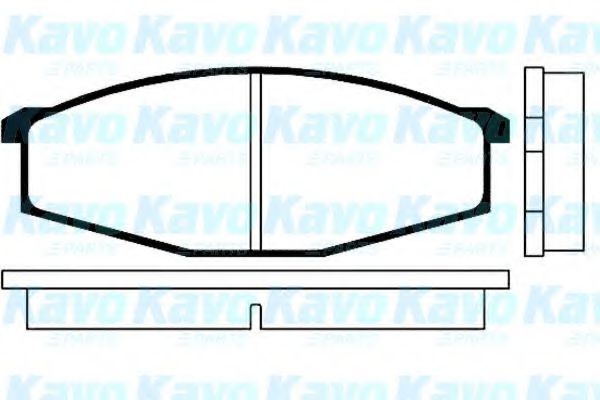 KAVO PARTS BP-6502 Тормозные колодки для MITSUBISHI MONTERO (Митсубиши/митсубиси Монтэро) KAVO PARTS BP-6502 Тормозные колодки для MITSUBISHI MONTERO (Митсубиши/митсубиси Монтэро)