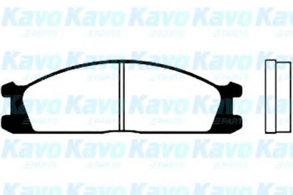 KAVO PARTS BP-6508 Тормозные колодки для NISSAN PICKUP III (Ниссан Пиcкуп 3) KAVO PARTS BP-6508 Тормозные колодки для NISSAN PICKUP III (Ниссан Пиcкуп 3)