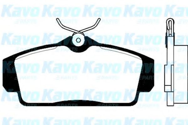 KAVO PARTS BP-6535 Тормозные колодки для NISSAN (Ниссан) KAVO PARTS BP-6535 Тормозные колодки для NISSAN (Ниссан)