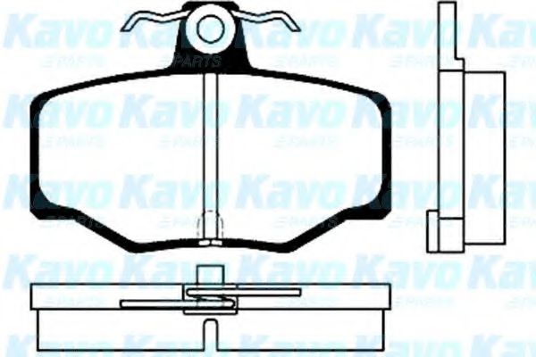 KAVO PARTS BP-6547 Тормозные колодки для NISSAN PRIMERA (Ниссан Примера) KAVO PARTS BP-6547 Тормозные колодки для NISSAN PRIMERA (Ниссан Примера)