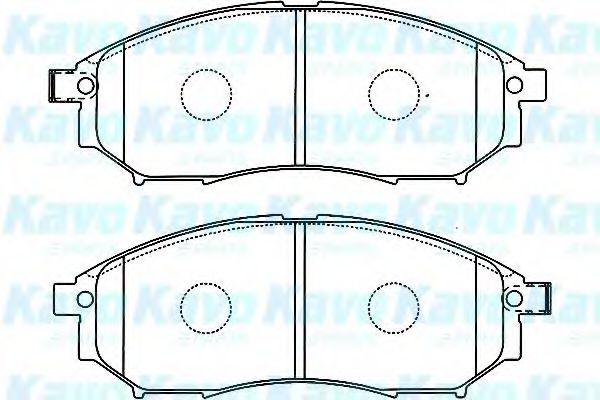 KAVO PARTS BP-6583 Тормозные колодки для INFINITI M37 (Инфинити М37) KAVO PARTS BP-6583 Тормозные колодки для INFINITI M37 (Инфинити М37)