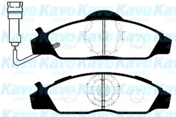 KAVO PARTS BP-7500 Тормозные колодки для SSANGYONG MUSSO (Сан-янг/санянг Муссо) KAVO PARTS BP-7500 Тормозные колодки для SSANGYONG MUSSO (Сан-янг/санянг Муссо)