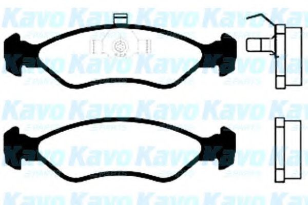 KAVO PARTS BP-8504 Тормозные колодки для SUZUKI ALTO (Сузуки Алто) KAVO PARTS BP-8504 Тормозные колодки для SUZUKI ALTO (Сузуки Алто)