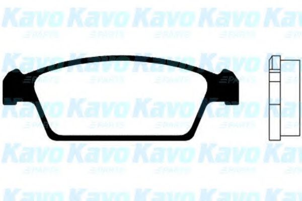 KAVO PARTS BP-8508 Тормозные колодки для DAEWOO (Дэу) KAVO PARTS BP-8508 Тормозные колодки для DAEWOO (Дэу)