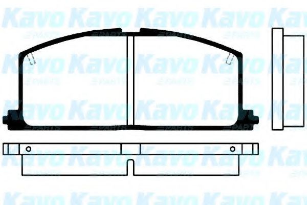 KAVO PARTS BP-9005 Тормозные колодки для TOYOTA PASEO (Тойота/тоета Пасэо) KAVO PARTS BP-9005 Тормозные колодки для TOYOTA PASEO (Тойота/тоета Пасэо)