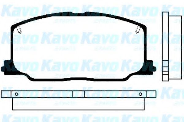 KAVO PARTS BP-9012 Тормозные колодки для TOYOTA PASEO (Тойота/тоета Пасэо) KAVO PARTS BP-9012 Тормозные колодки для TOYOTA PASEO (Тойота/тоета Пасэо)