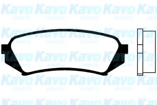 KAVO PARTS BP-9058 Тормозные колодки для TOYOTA PRADO (Тойота/тоета Прадо) KAVO PARTS BP-9058 Тормозные колодки для TOYOTA PRADO (Тойота/тоета Прадо)