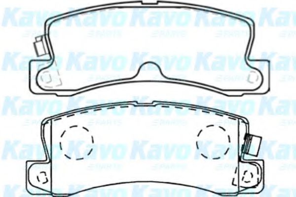 KAVO PARTS BP-9059 Тормозные колодки для TOYOTA CARINA E (Тойота/тоета Карина е) KAVO PARTS BP-9059 Тормозные колодки для TOYOTA CARINA E (Тойота/тоета Карина е)
