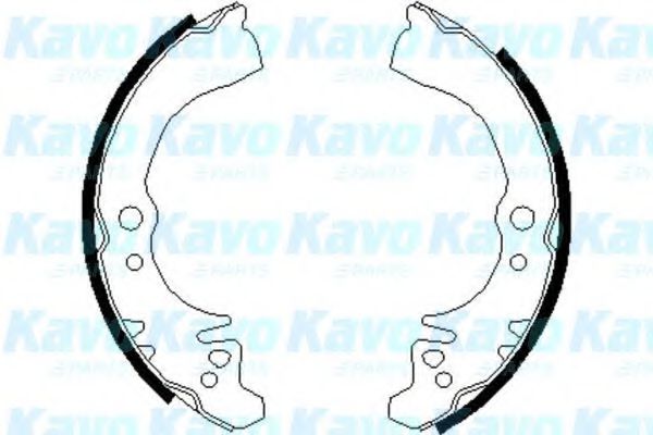 KAVO PARTS BS-1905 Тормозные колодоки для DAIHATSU VALERA IV (Дайхатсу Vалэра иv) KAVO PARTS BS-1905 Тормозные колодоки для DAIHATSU VALERA IV (Дайхатсу Vалэра иv)