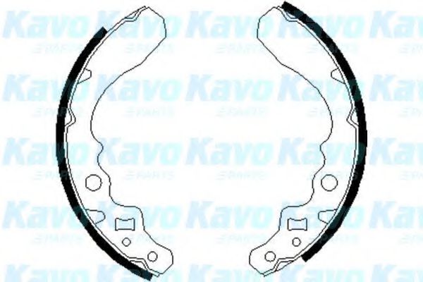 KAVO PARTS BS-1906 Тормозные колодоки для DAIHATSU DOMINO II (Дайхатсу Домино 2) KAVO PARTS BS-1906 Тормозные колодоки для DAIHATSU DOMINO II (Дайхатсу Домино 2)