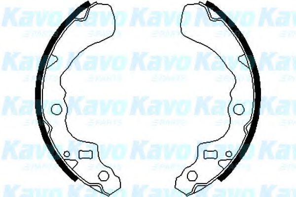 KAVO PARTS BS-1913 Тормозные колодоки для DAIHATSU HIJET (Дайхатсу Хижэт) KAVO PARTS BS-1913 Тормозные колодоки для DAIHATSU HIJET (Дайхатсу Хижэт)