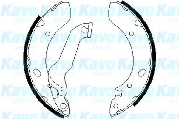 KAVO PARTS BS-3404 Тормозные колодоки для HYUNDAI AVANTE II (Хендай Аvантэ 2) KAVO PARTS BS-3404 Тормозные колодоки для HYUNDAI AVANTE II (Хендай Аvантэ 2)