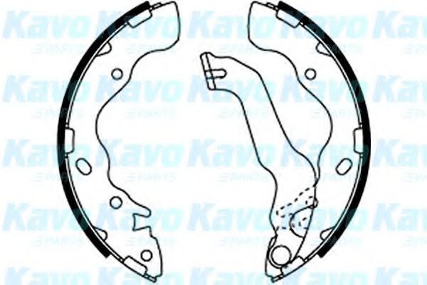 KAVO PARTS BS-3413 Тормозные колодоки для HYUNDAI AVANTE II (Хендай Аvантэ 2) KAVO PARTS BS-3413 Тормозные колодоки для HYUNDAI AVANTE II (Хендай Аvантэ 2)