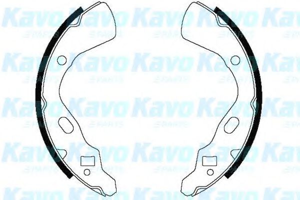 KAVO PARTS BS-4400 Тормозные колодоки для MAZDA (Мазда) KAVO PARTS BS-4400 Тормозные колодоки для MAZDA (Мазда)