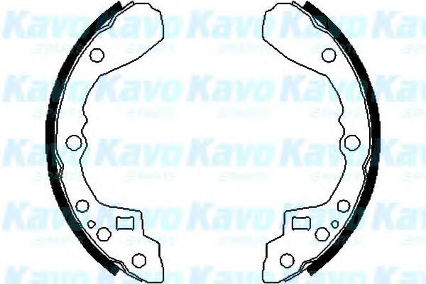 KAVO PARTS BS-4401 Тормозные колодоки для KIA MENTOR (Киа Мэнтор) KAVO PARTS BS-4401 Тормозные колодоки для KIA MENTOR (Киа Мэнтор)