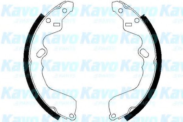 KAVO PARTS BS-4403 Тормозные колодоки для KIA CREDOS (Киа Cрэдос) KAVO PARTS BS-4403 Тормозные колодоки для KIA CREDOS (Киа Cрэдос)