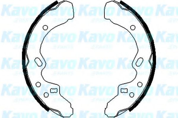 KAVO PARTS BS-5409 Тормозные колодоки для MAZDA (Мазда) KAVO PARTS BS-5409 Тормозные колодоки для MAZDA (Мазда)