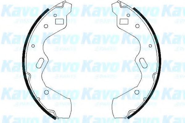 KAVO PARTS BS-5419 Тормозные колодоки для MAZDA (Мазда) KAVO PARTS BS-5419 Тормозные колодоки для MAZDA (Мазда)