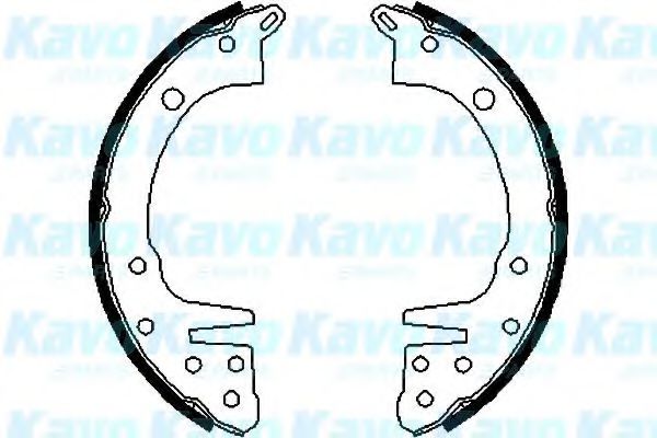 KAVO PARTS BS-6400 Тормозные колодоки для MITSUBISHI CELESTE (Митсубиши/митсубиси Cэлэстэ) KAVO PARTS BS-6400 Тормозные колодоки для MITSUBISHI CELESTE (Митсубиши/митсубиси Cэлэстэ)