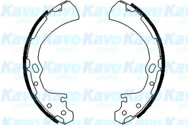 KAVO PARTS BS-7408 Тормозные колодоки для NISSAN PICKUP / NP300 III (Ниссан Пиcкуп / нп300 3)