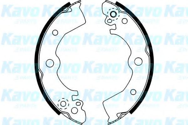 KAVO PARTS BS-7413 Тормозные колодоки для NISSAN 100 NX (Ниссан 100 нx) KAVO PARTS BS-7413 Тормозные колодоки для NISSAN 100 NX (Ниссан 100 нx)