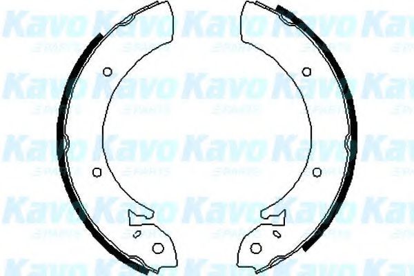 KAVO PARTS BS-7900 Тормозные колодоки для SSANGYONG KYRON (Сан-янг/санянг Кайрон) KAVO PARTS BS-7900 Тормозные колодоки для SSANGYONG KYRON (Сан-янг/санянг Кайрон)