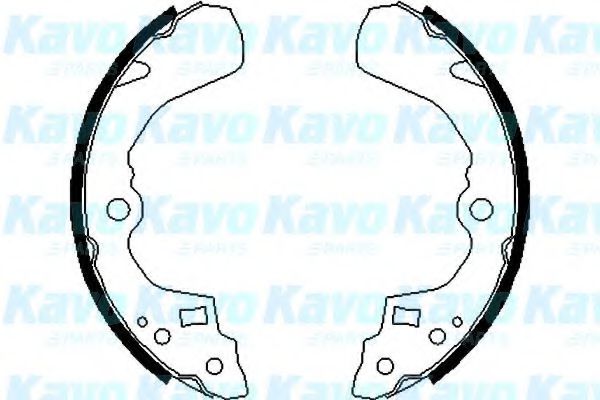 KAVO PARTS BS-8907 Тормозные колодоки для SUZUKI LIANA (Сузуки Лиана)