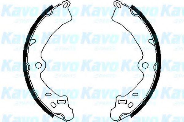 KAVO PARTS BS-8908 Тормозные колодоки для SUZUKI JIMNY (Сузуки Жимнъ) KAVO PARTS BS-8908 Тормозные колодоки для SUZUKI JIMNY (Сузуки Жимнъ)