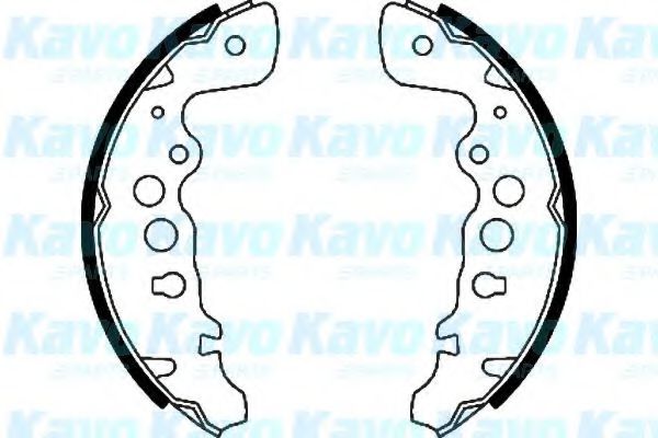 KAVO PARTS BS-8916 Тормозные колодоки для SUZUKI GRAND ESCUDO II (Сузуки Гранд эсcудо 2) KAVO PARTS BS-8916 Тормозные колодоки для SUZUKI GRAND ESCUDO II (Сузуки Гранд эсcудо 2)