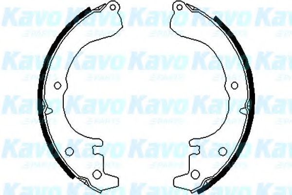 KAVO PARTS BS-9901 Тормозные колодоки для TOYOTA COROLLA (Тойота/тоета Cоролла) KAVO PARTS BS-9901 Тормозные колодоки для TOYOTA COROLLA (Тойота/тоета Cоролла)