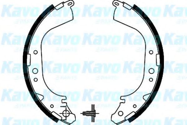 KAVO PARTS BS-9909 Тормозные колодоки для TOYOTA HILUX II (Тойота/тоета Хилуx 2) KAVO PARTS BS-9909 Тормозные колодоки для TOYOTA HILUX II (Тойота/тоета Хилуx 2)