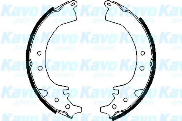 KAVO PARTS BS-9912 Тормозные колодоки для TOYOTA RAV 4 I (Тойота/тоета Рав 4 1) KAVO PARTS BS-9912 Тормозные колодоки для TOYOTA RAV 4 I (Тойота/тоета Рав 4 1)
