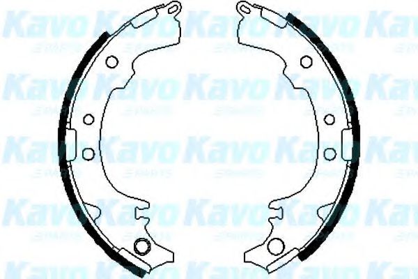 KAVO PARTS BS-9914 Тормозные колодоки для TOYOTA IPSUM (Тойота/тоета Ипсум) KAVO PARTS BS-9914 Тормозные колодоки для TOYOTA IPSUM (Тойота/тоета Ипсум)