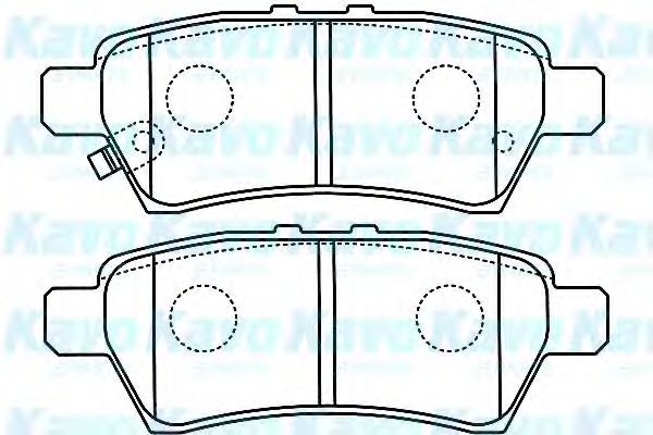KAVO PARTS BP-6595 Тормозные колодки для NISSAN PATHFINDER IV (Ниссан Патхфиндэр иv) KAVO PARTS BP-6595 Тормозные колодки для NISSAN PATHFINDER IV (Ниссан Патхфиндэр иv)