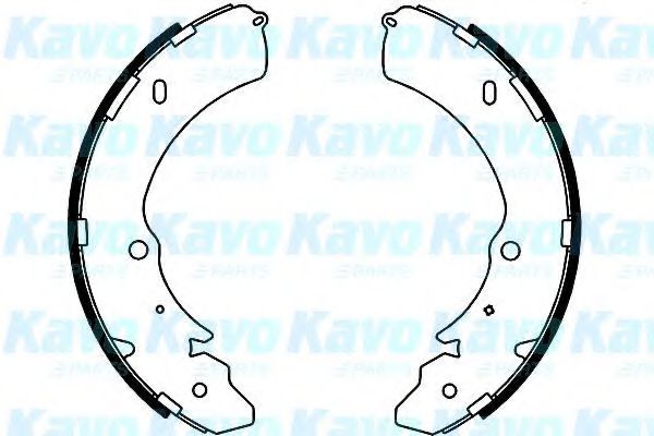 KAVO PARTS BS-3914 Тормозные колодоки для ISUZU ELF (Исузу Элф) KAVO PARTS BS-3914 Тормозные колодоки для ISUZU ELF (Исузу Элф)
