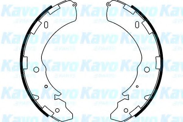 KAVO PARTS BS-6418 Тормозные колодоки для MITSUBISHI CHALLENGER (Митсубиши/митсубиси Чаллэнгэр) KAVO PARTS BS-6418 Тормозные колодоки для MITSUBISHI CHALLENGER (Митсубиши/митсубиси Чаллэнгэр)