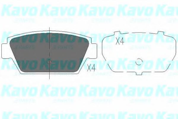 KAVO PARTS KBP-3010 Тормозные колодки для MITSUBISHI ETERNA IV (Митсубиши/митсубиси Этэрна иv) KAVO PARTS KBP-3010 Тормозные колодки для MITSUBISHI ETERNA IV (Митсубиши/митсубиси Этэрна иv)