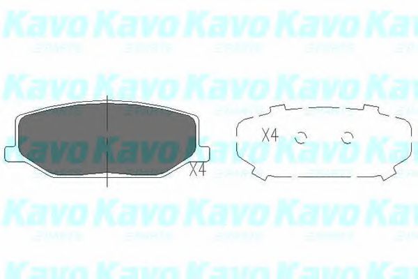 KAVO PARTS KBP-8502 Тормозные колодки для SUZUKI JIMNY SIERRA (Сузуки Жимнъ сиэрра) KAVO PARTS KBP-8502 Тормозные колодки для SUZUKI JIMNY SIERRA (Сузуки Жимнъ сиэрра)