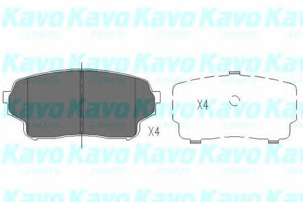 KAVO PARTS KBP-8511 Тормозные колодки для SUZUKI GRAND NOMADE II (Сузуки Гранд номадэ 2) KAVO PARTS KBP-8511 Тормозные колодки для SUZUKI GRAND NOMADE II (Сузуки Гранд номадэ 2)