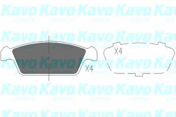 KAVO PARTS KBP-8515 Тормозные колодки для DAEWOO (Дэу) KAVO PARTS KBP-8515 Тормозные колодки для DAEWOO (Дэу)