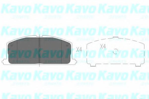 KAVO PARTS KBP-9109 Тормозные колодки для TOYOTA PASEO (Тойота/тоета Пасэо) KAVO PARTS KBP-9109 Тормозные колодки для TOYOTA PASEO (Тойота/тоета Пасэо)